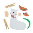 thumbnail image 2 of Fun Express Fiesta Llama Clothespin Craft Kit - Makes 12, 2 of 3