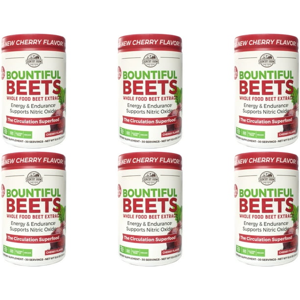 6 Pack Country Farms Beets Superfood Delicious Natural Flavor 10.6 oz