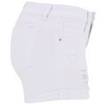 thumbnail image 3 of iHPH7 Stretch Denim Shorts Women, Low Waisted Jean Shorts, Booty Shorts for Women, Low Rise Denim Shorts, Summer Shorts for Women, White XL, 3 of 6