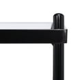 thumbnail image 6 of SAFAVIEH Cathal Solid Glass/Mirror Coffee Table, Matte Black, 6 of 10