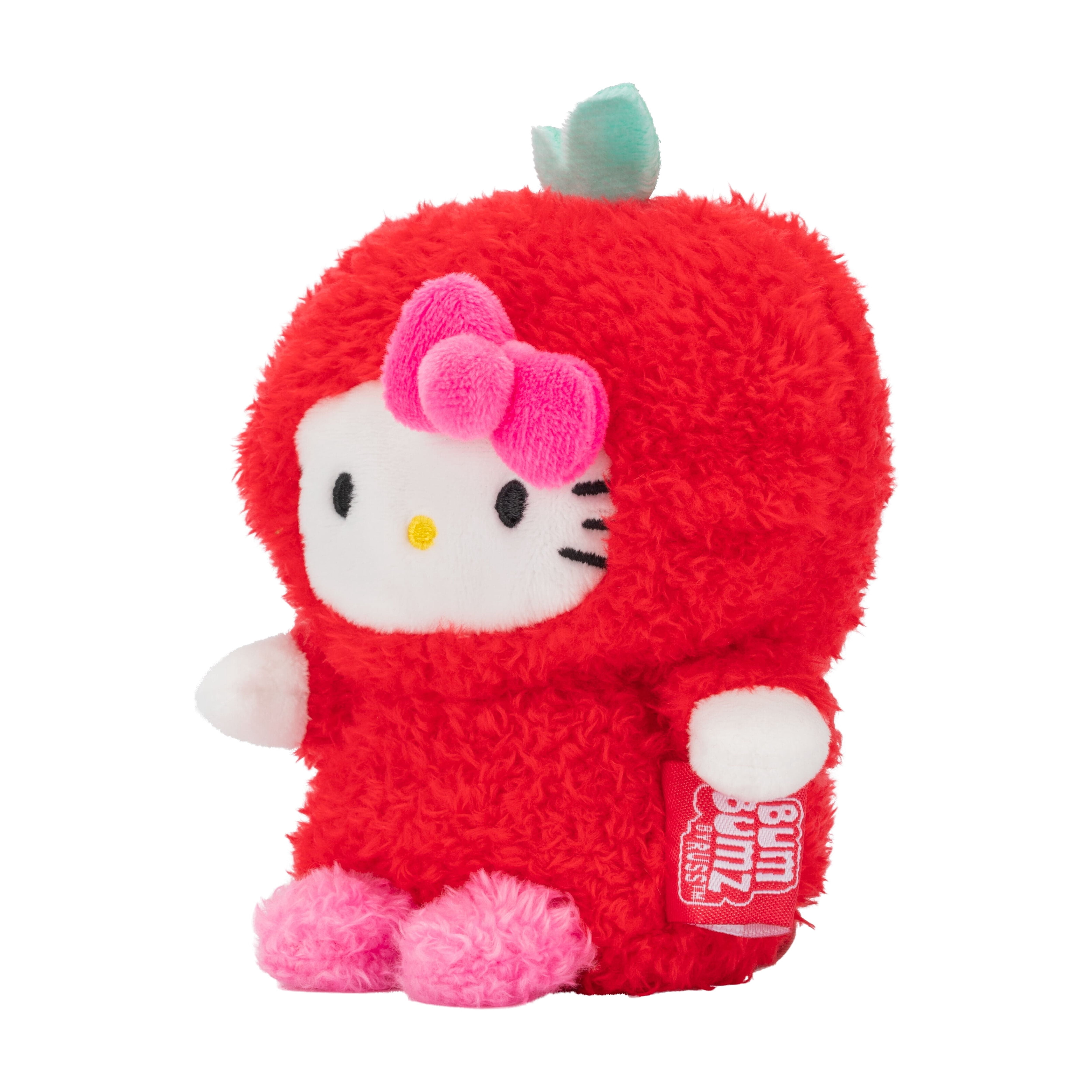 BumBumz 4.5" Hello Kitty FruitBumz Plush – Sanrio Hello Kitty Apple Plush Collectible