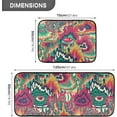 thumbnail image 3 of Psychedelic Eyes Kitchen Rug Mats 2PCS Non Slip 47" x 20" + 28" x 20" Kitchen Carpet Floor Mat Hallway Rugs Anti Fatigue Doormat Home Decor, 3 of 7