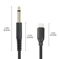 thumbnail image 4 of Cable Audio Estéreo USB C 1 M A 6 35 Mm 1/4 TS para 15 Book, 4 of 4