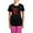 With Pink Pant, variant on CafePress - Asian Dragon Women's Dark Pajamas - Women's Short Sleeve Print T-Shirt and Pants Dark Cotton Pajama Set