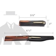 G.B.S Folding Comb-FCT Handmade Pocket Clip Comb for Men or Women Hair Daily Base, Travel, Gym, Office Tortoise Comb Stylish 100mm Fine tooth