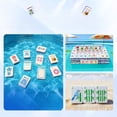 thumbnail image 2 of American-style Floating Mahjong Set, 160 tiles, portable outdoor travel mahjong gift box for pools and water., 2 of 6