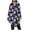 Black, variant on Unisex Print Hooded Mid Length Cloak Soft Breathable Relaxed Loose Fit Cape Halloween Theme Party Trick Or Treat Events Holiday Casual Dress Up Outerwear