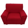 thumbnail image 1 of Qiilu Stretch Chair Sofa Cover 1 2 3 4Seater Protector Couch Cover Slipcover Protector, 1 of 2