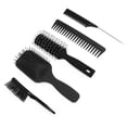 thumbnail image 2 of Juego de peines para el cabello profesional, cojín de aire, peine de masaje, peine de textura, herramienta de estilismo para barbería, 2 of 8