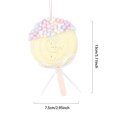 thumbnail image 3 of 1/3 piezas de cono de helado de macarrón navideño, piruleta, bola de árbol de Navidad, adorno colgante para el hogar, decoración de Año Nuevo, regalo de Navidad 2025, 3 of 5