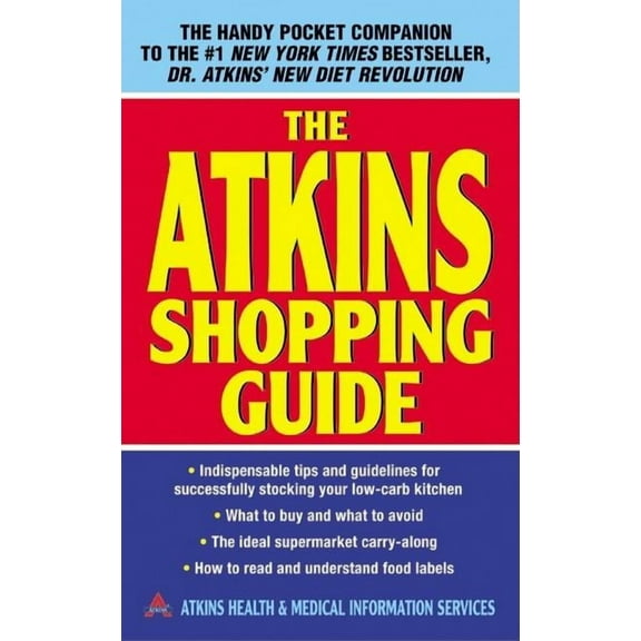 The Atkins Shopping Guide, (Paperback)