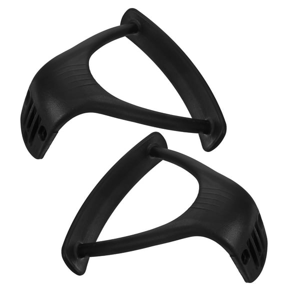Minkissy Adjustable Armrest for Office Chair Load Bearing Capacity Black Plastic