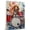 American Foxhound, variant on Rat Terrier Dog Stretched Canvas Size 8x12 – Drum Kit Theme Dog Art for Wall, Rat Terrier Dog Playing Drum Kit Wall Art, Dog Lover Canvas Decor