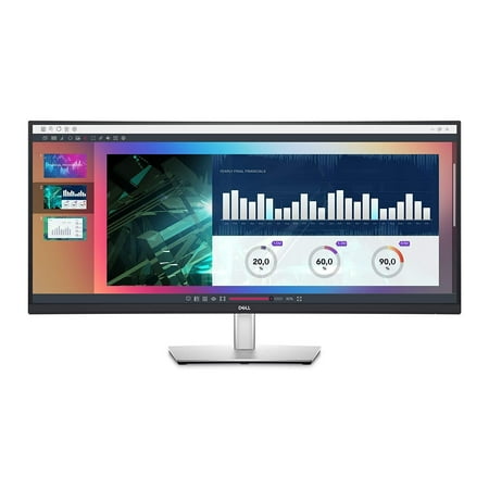 Dell P-Series P3421W 34-Inch Wide Quad High Definition Curved USB-C IPS Monitor