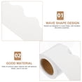 thumbnail image 6 of WORGEOUS White Coated Paper Bulletin Board Borders for Classroom Decor 1 Roll Scalloped Borders, 6 of 6