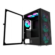 Montech ATX Mid-Tower Computer Case with USB 3.0, Black