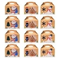 thumbnail image 3 of 12 Piezas Bolsas de Regalo de Navidad Cajas de Dulces Bolsa de Regalo de Bolsa de Regalo de Fiesta Bolsa de Regalo de Dulces para de Macarena Caja de embalaje de dulces, 3 of 8