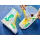 thumbnail image 3 of Cubrezapatos reutilizables para niños, ligeros, impermeables, antideslizantes, para ciclismo, lluvia y nieve en caminos embarrados, talla M, 3 of 5