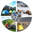 thumbnail image 4 of Estacas para Tienda de Campaña RIY de Acero de Alta Resistencia 30 cm Paquete de 8 para Camping, 4 of 8