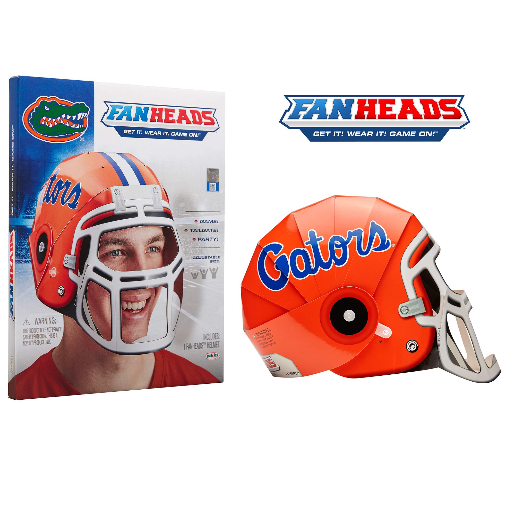 Florida Gators Fan Heads Helmet  No Size  Walmart.com  Walmart.com