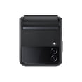 thumbnail image 1 of Funda de piel con solapa para SAMSUNG Galaxy Z Flip4, color negro, 1 of 4