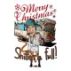thumbnail image 2 of Merry Christmas Bus Graphic Women's T-Shirt - Casual Crew Neck, Short Sleeve, Stretchy Polyester Blend, Machine Washable - Perfect for Holiday & Summer Comfort, English Pattern, Fashion Trend, 2 of 6