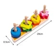 thumbnail image 3 of Juguetes de cognición de formas geométricas Juguetes de clasificación Juegos Amarillo perfke Juguetes educativos, 3 of 7