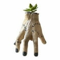 thumbnail image 2 of Funny Horror Palms Concrete Succulent Planters Pot 1Pc Concrete Succulent Planters Home Decor, 2 of 6