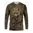thumbnail image 1 of Camiseta De Manga Larga Con Estampado 3d De Caza Camuflaje, 1 of 5