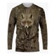 thumbnail image 1 of Camiseta De Manga Larga Con Estampado 3d De Caza Camuflaje, 1 of 5