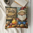 thumbnail image 3 of Thanksgiving Pillow Covers Inch Gobble Till You Wobble Gnome Throw Pillows Thanksgiving Day Fall Autumn Pillowcase for Sofa Couch Holiday Home Decor, 3 of 5