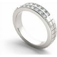 thumbnail image 2 of 3/4 Carat T.W. Diamond Men's 14kt White Gold Wedding Band, 2 of 5