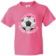 thumbnail image 3 of Inktastic Soccer Princess- Tiara Youth T-Shirt, 3 of 5