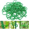 thumbnail image 1 of 200 Pcs Plant Support Clips & Trellis Kit – For Tomatoes, Climbing Vines, Vegetable Gardens (Grafting & Growth Aids), 1 of 7
