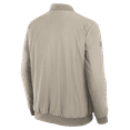 thumbnail image 5 of Men's Fanatics Tan Vancouver Canucks Authentic Pro Road Lightweight Full-Zip Bomber Jacket, 5 of 7