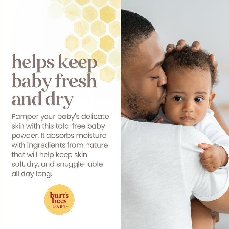 Burt's Bees Baby Dusting Powder, Talc-Free, Pediatrician Tested