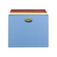 thumbnail image 1 of Smead 64290 3   Capacity Hanging File Pockets  Letter  Assorted Colors  4 per Pack, 1 of 2