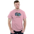 thumbnail image 5 of Dog Carrier Flying Vacation Airplane Men's Graphic T Shirt Tees Brisco Brands M, 5 of 6