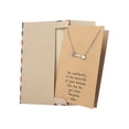 thumbnail image 4 of Quan Jewelry Arrow Necklace, Graduation and Christmas Gifts for Women with Greeting Card, 16-18 in, 4 of 6
