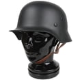 thumbnail image 4 of M35 Steel Helmet Wehrmacht WW2 German Army M1935 Stahlhelm Green, 4 of 4