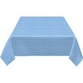 thumbnail image 6 of Rectangle Tablecloth 60x102 Inch, Blue Grids Rectangular Table Cloths Washable Table Cloth Cover Table Protector for Restaurant, Picnic, Indoor and Outdoor Dining, 6 of 8