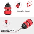 thumbnail image 4 of Graflsoa Compact 12-in-1 Mini Screwdriver Set with CRV+ABS Bits for Precision Repair and Assembly, Portable Pocket-Sized Tool Kit for On-the-Go Fixes, 4 of 7