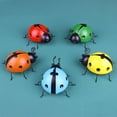 thumbnail image 2 of 1Pcs Metal Ladybug Yard Decorative Hanging Ladybug Wall Sculpture Garden Sculpture Wall Hanging for Backyard Porch Home Patio Lawn, 2 of 4