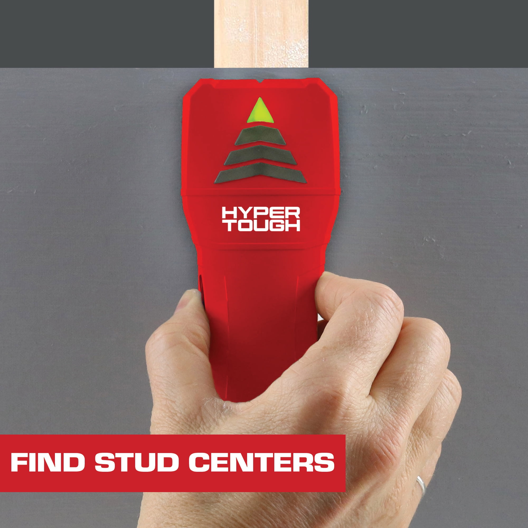 Hyper Tough 3-Sensor LED Electronic Stud Finder