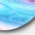 thumbnail image 3 of Designart 'Abstract Marbled ' Modern wall clock, 3 of 3