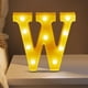 thumbnail image 4 of Xihbxyly Luces Led con Alfabeto, Diseño de Mensaje Personalizable, Bombillas Led Brillantes de Bajo Consumo, Fácil Instalación En Paredes o Ventanas, Decoración para Fiestas y Bodas, Funciona con Pil, 4 of 5