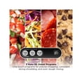 thumbnail image 4 of Ninja 9-Cup Food Processor, 4 Auto-iQ Presets, Chop & Slice Vegetables, Mix Dough, BZ600, Cyberspace, 4 of 21