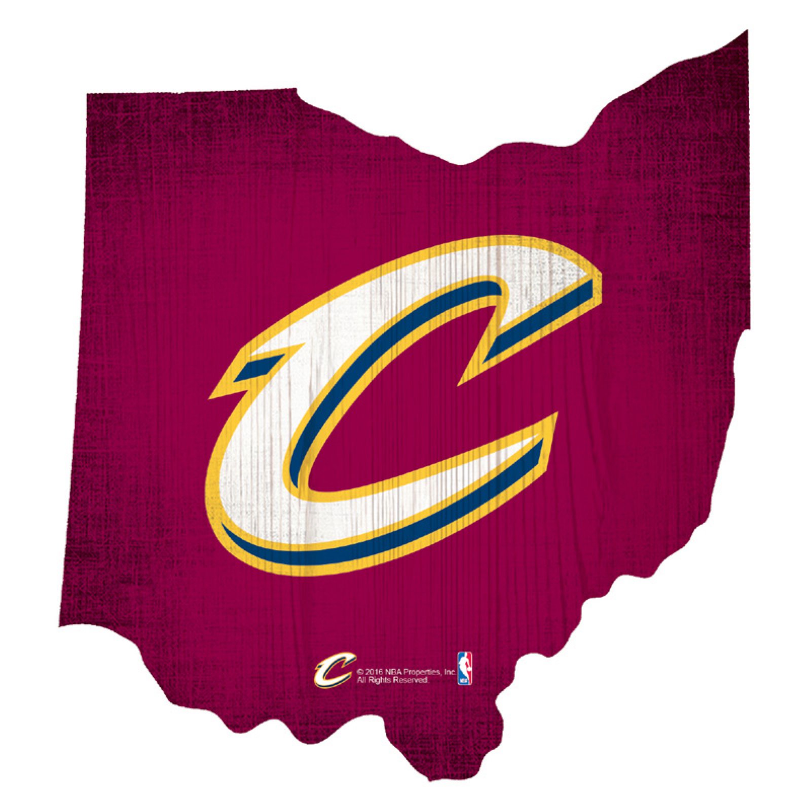 Fan Creations Chicago Cubs 12 Team Color Logo State