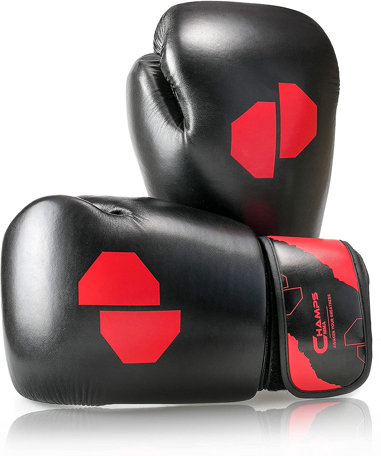 Champs Boxing Gloves for Men and Women – Breathable Martial Arts Gloves with Superior Wrist Support & Shock Absorption – Padded Kickboxing, Boxing, & Muay Thai Gloves for Athletes by Champs MMA