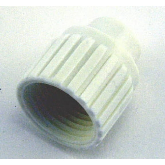 1/2 PEX Cap Fits PEX Or Polybutylene, Each